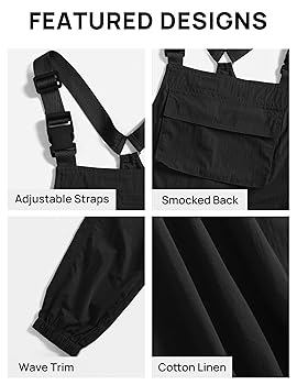 Amazon.com: ZESICA Women's Sleeveless Overalls Jumpsuit